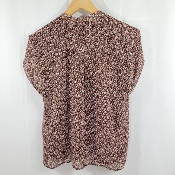 Patterson Kincaid Floral Chiffon Blouse - Picture 6 of 7